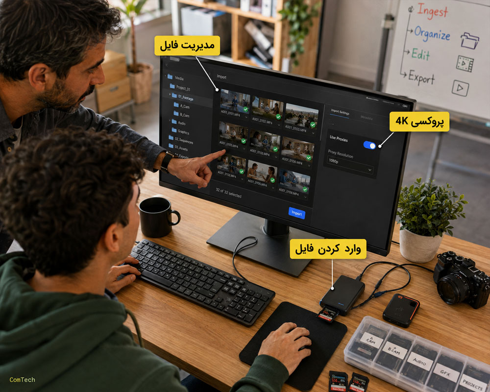 مدیریت فایل و پروکسی مدیریت فایل و پروکسی