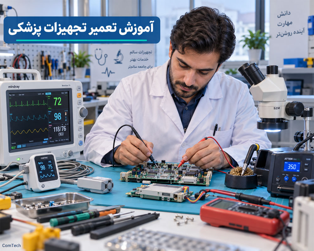 آموزش تعمیر تجهیزات پزشکی و آزمایشگاهی