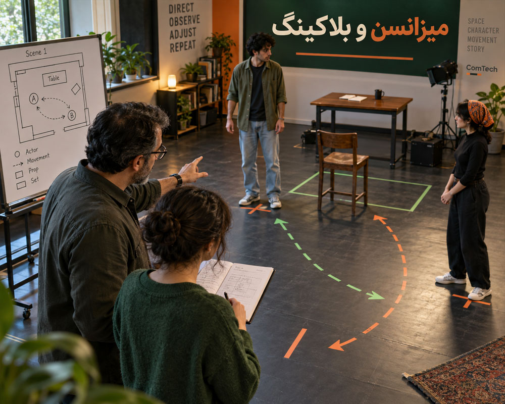 آموزش میزانسن و بلاکینگ در کارگردانی