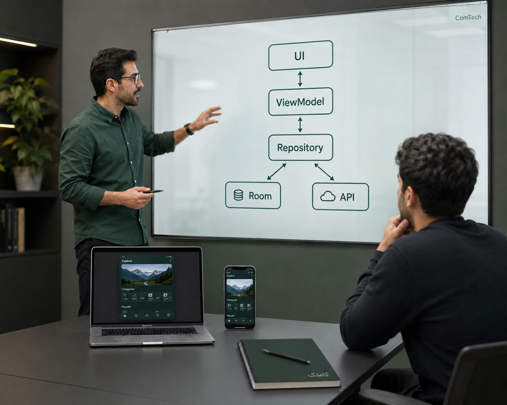 آموزش معماری MVVM