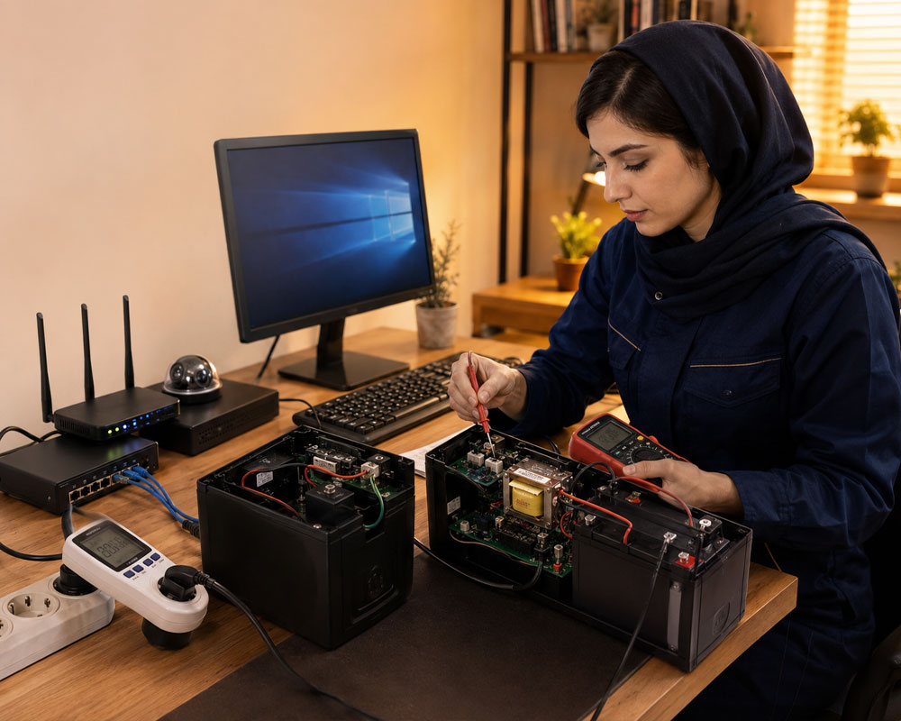 مقایسه UPS آفلاین و لاین اینتراکتیو مقایسه UPS آفلاین و لاین اینتراکتیو