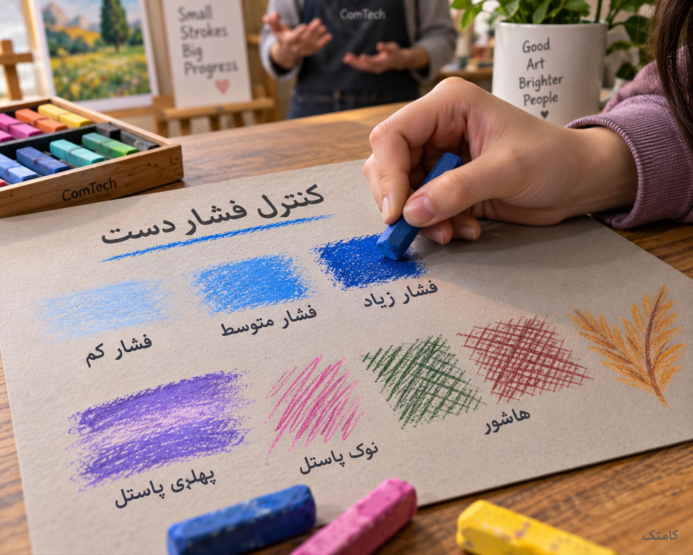 کنترل فشار دست پاستل
