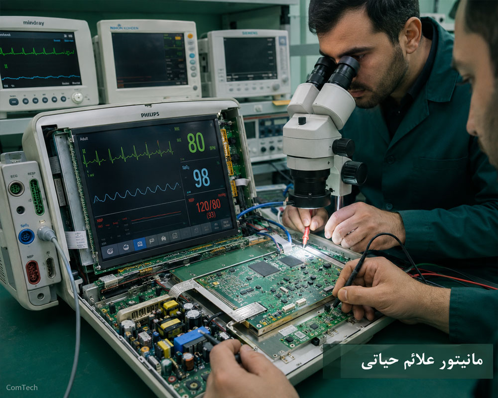 تعمیر مانیتور علائم حیاتی تعمیر مانیتور علائم حیاتی
