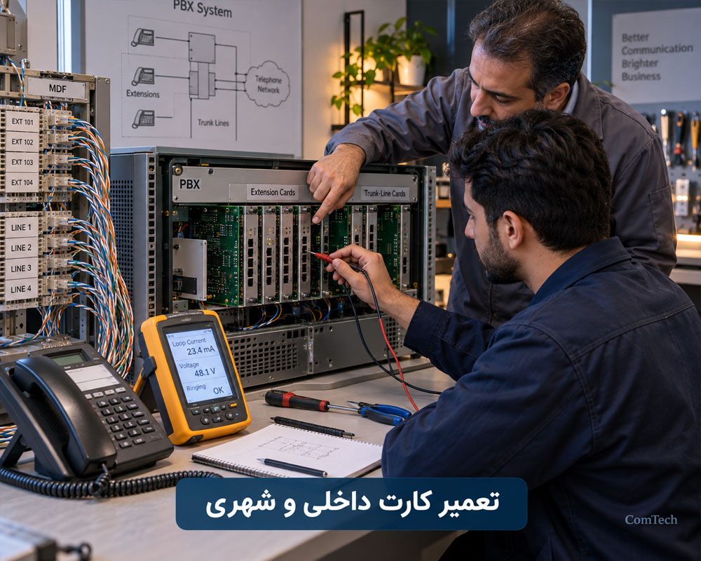 تعمیر کارت داخلی شهری