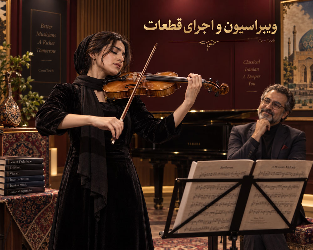 آموزش اجرای ویولن ایرانی