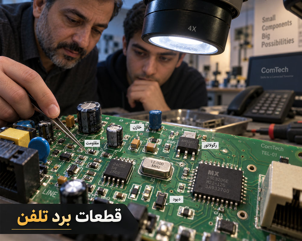 قطعات برد تلفن