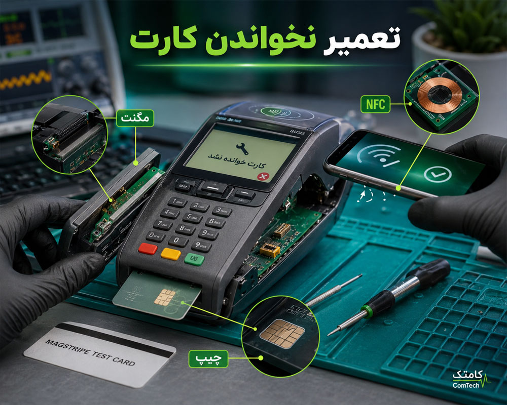 تعمیر کارت‌خوان و NFC
