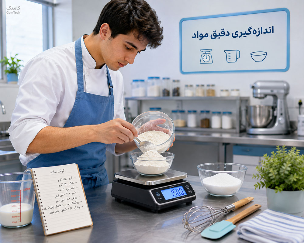 اندازهگیری دقیق مواد اندازهگیری دقیق مواد