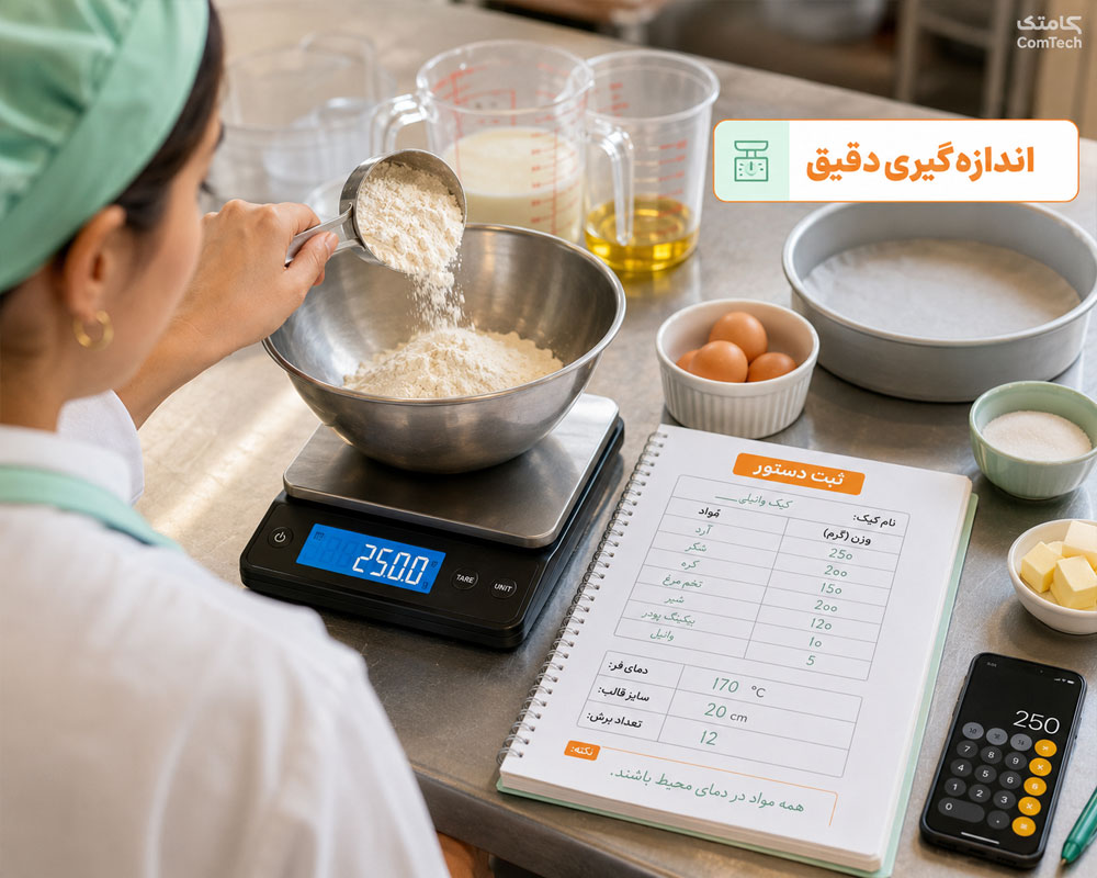 اندازهگیری دقیق مواد اندازهگیری دقیق مواد