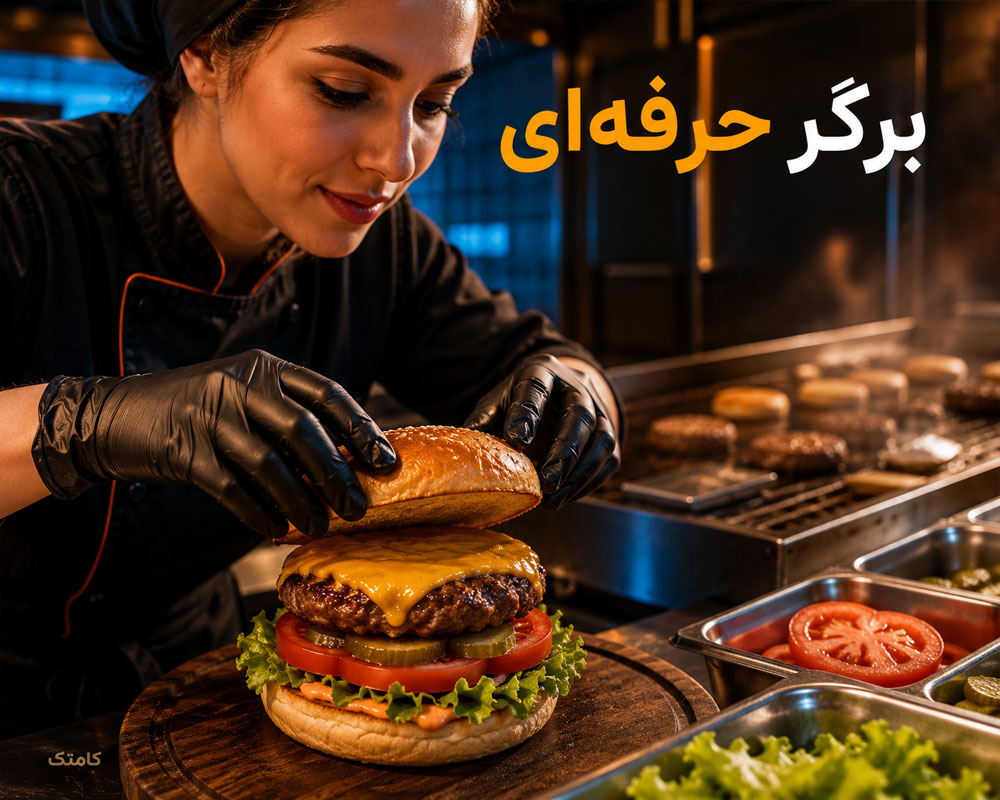 آموزش برگر حرفهای آموزش برگر حرفهای
