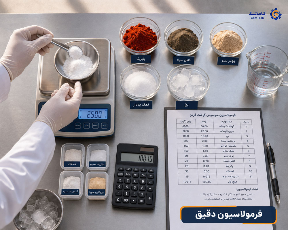 فرمولاسیون مواد اولیه فرمولاسیون مواد اولیه