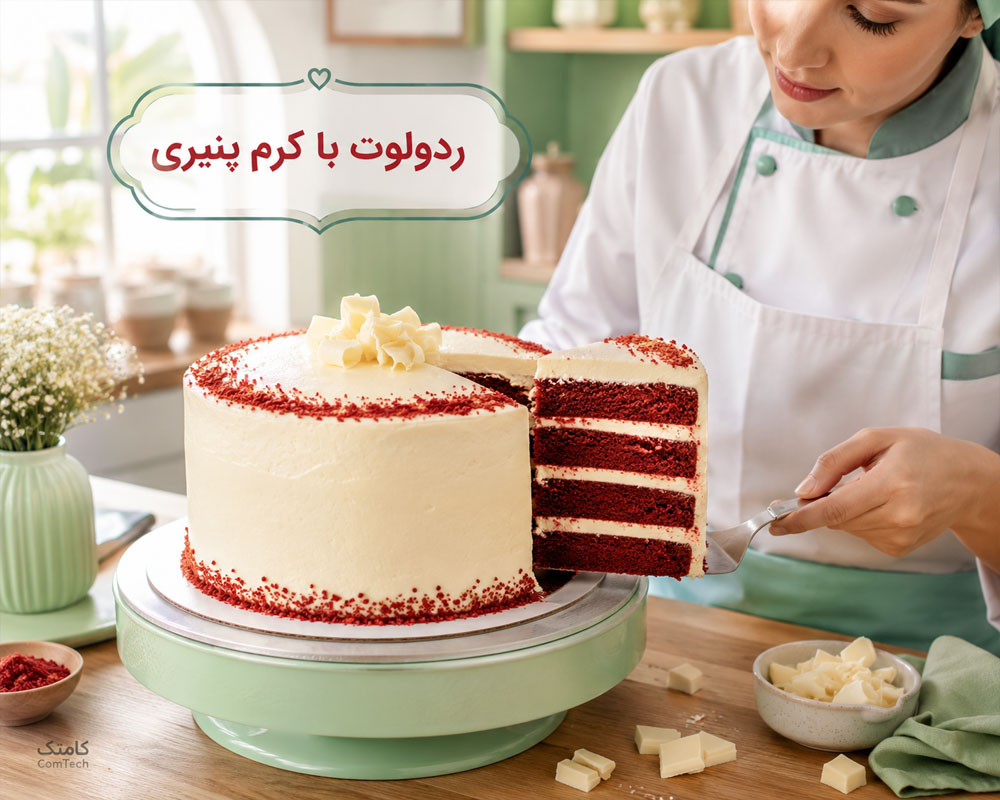 ردولوت با کرم پنیری ردولوت با کرم پنیری