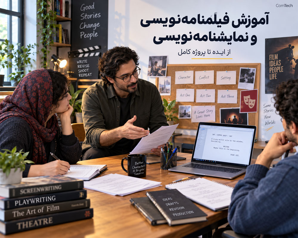 آموزش فیلمنامه و نمایشنامه نویسی