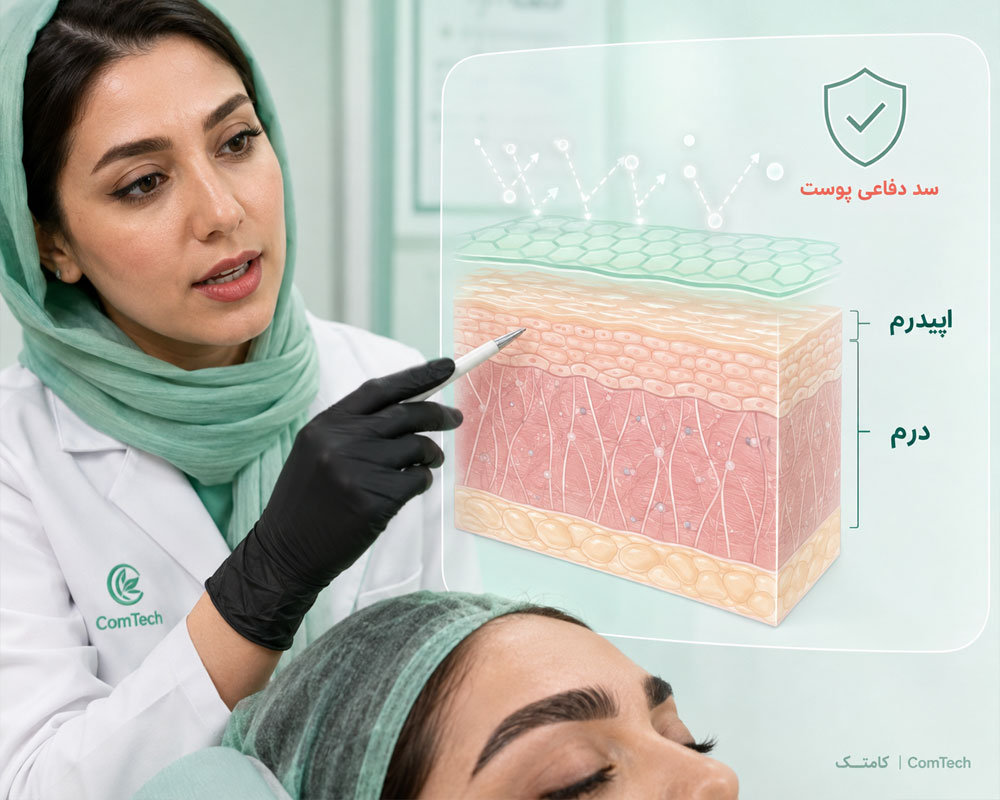 آموزش ساختمان پوست میکروبلیدینگ آموزش ساختمان پوست میکروبلیدینگ