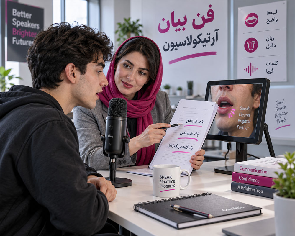 آموزش آرتیکولاسیون و بیان