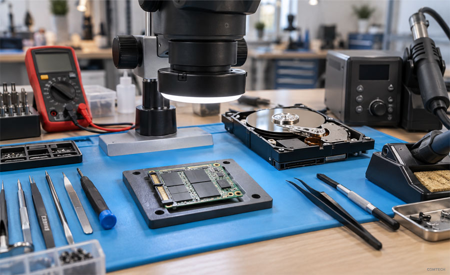 آموزش تعمیر SSD و بازیابی اطلاعات