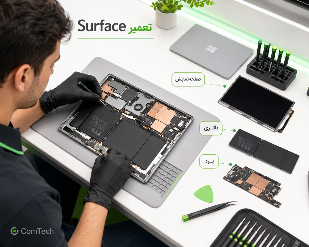 تعمیر سرفیس تعمیر سرفیس