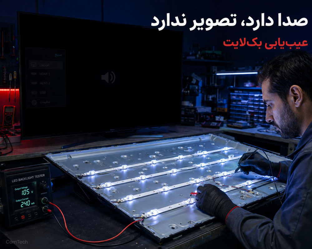تعمیر بکلایت تلویزیون تعمیر بکلایت تلویزیون