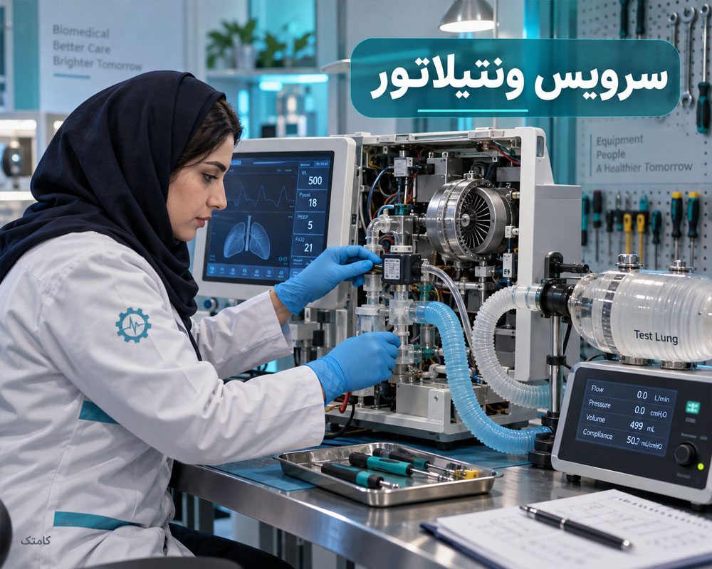 آموزش سرویس و تعمیر ونتیلاتور پزشکی