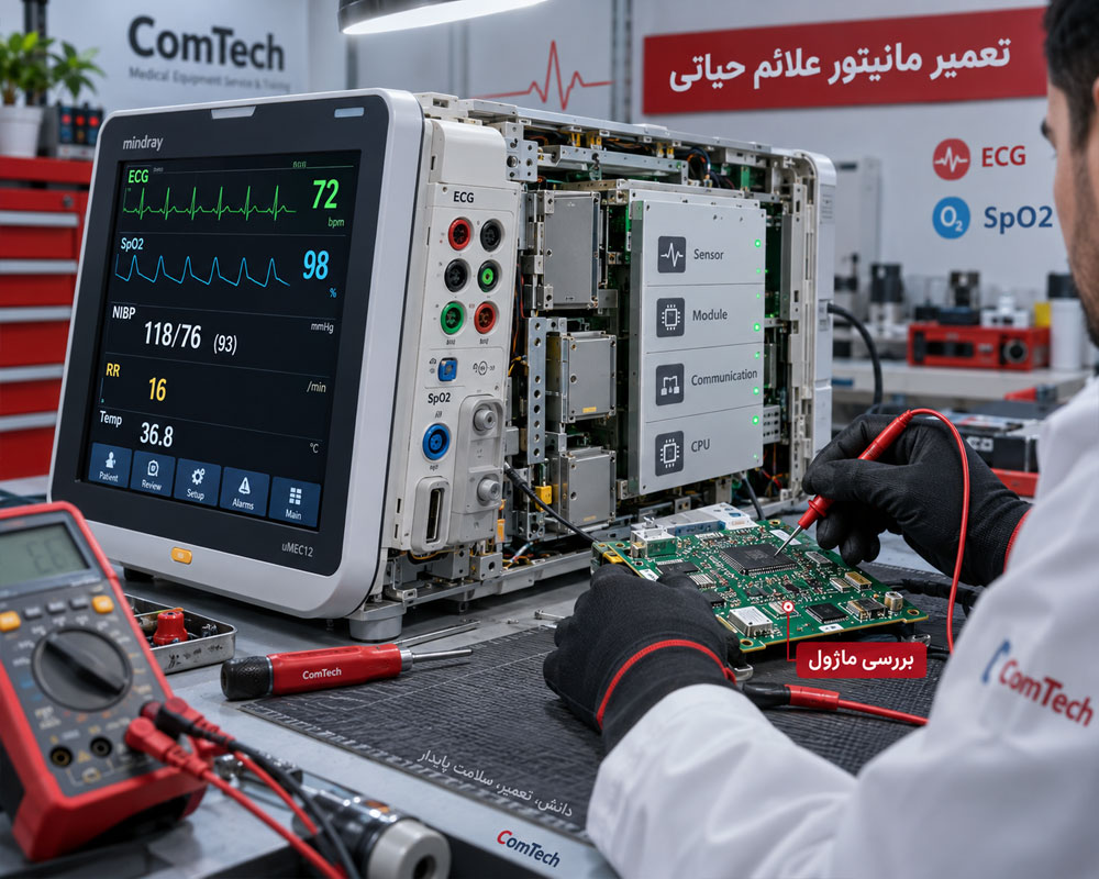 تعمیر مانیتور علائم حیاتی