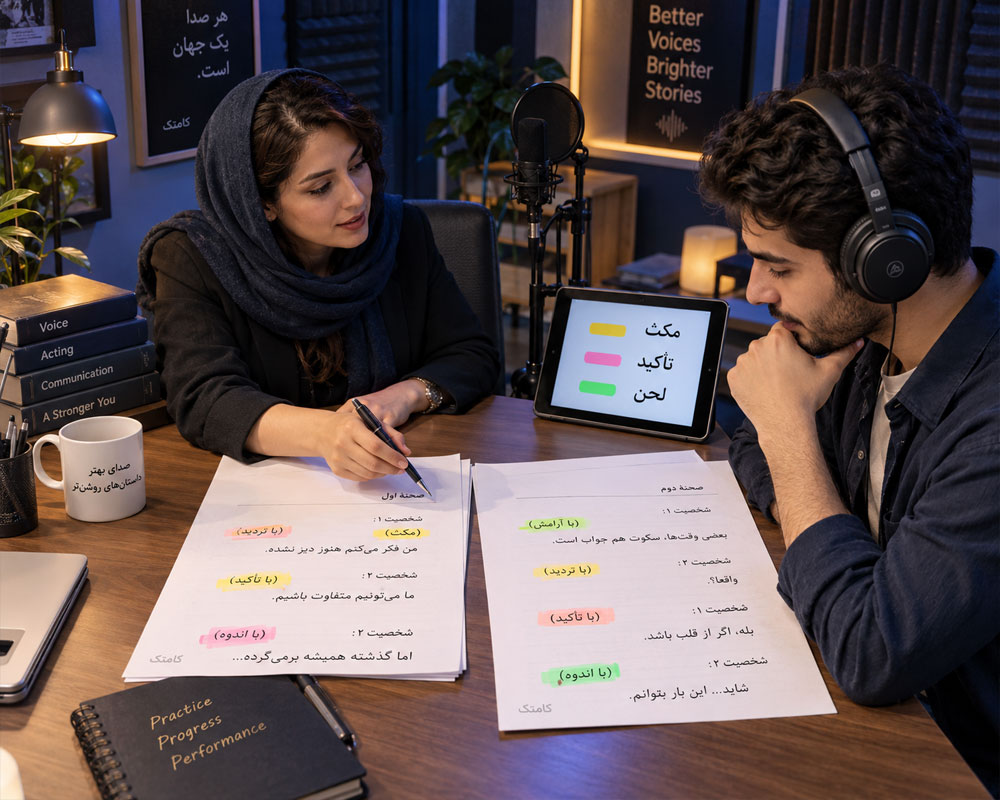 تحلیل متن برای گویندگی